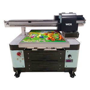 12 צבעי דיו a2 אוטומטי tx6090 uv מדפסת מדפסת שטוחה